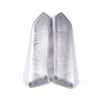 Thumbnail for Stainless steel Silver Car A-pillar Audio Speaker Tweeters Covers For Land Rover Range Rover Vogue L460 2023