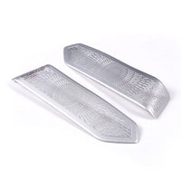 Thumbnail for Stainless steel Silver Car A-pillar Audio Speaker Tweeters Covers For Land Rover Range Rover Vogue L460 2023