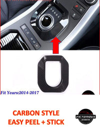 Thumbnail for Carbon Fibre Gear Shift Surround for Land Rover Range Rover Evoque 2012-2017