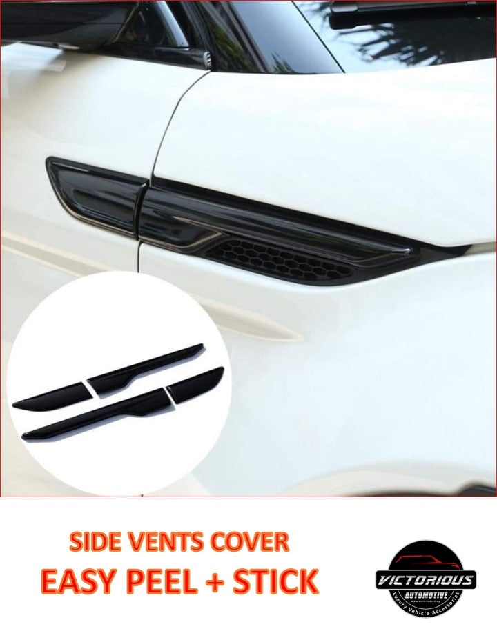 Range Rover Evoque Black side Air Vent Outlet Cover Trim 2012-2017