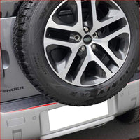 Thumbnail for Abs Black Car Rear Bumper Plate Cover Trim Stickers For Land Rover Defender 110 2020 Car