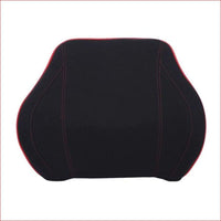 Thumbnail for Car Seat Headrest Neck Rest Cushion Cloth Black Red 2 Car