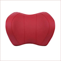 Thumbnail for Car Seat Headrest Neck Rest Cushion Pu Red Car