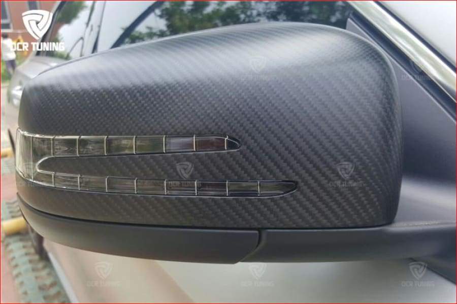 Mercedes Carbon Mirror W204 W207 W212 W176 W218 W221 Caps For A C Cls E Cla Class Fiber Cover Car