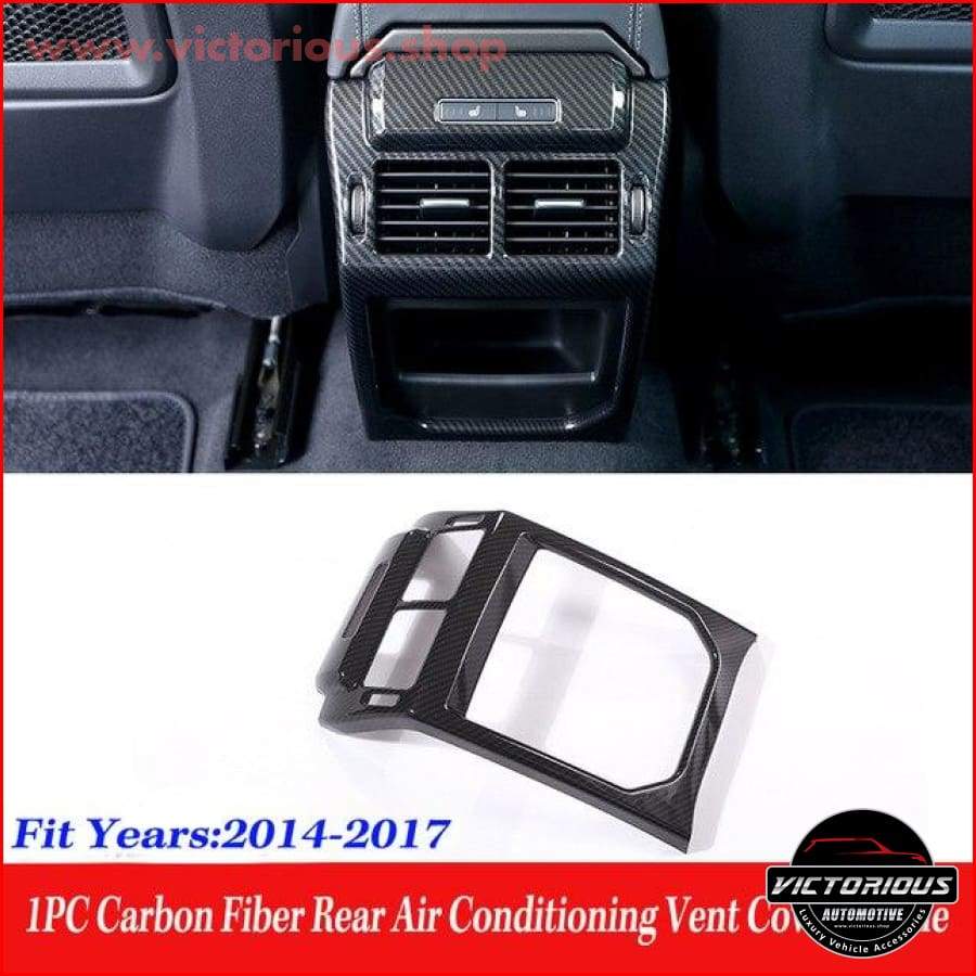 Carbon Fibre Rear Air Conditioning Vent/ For Land Rover Range Evoque 2012-2017 Car