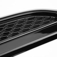 Thumbnail for Exterior Hood Air Vent Outlet Wing Trim For Land Rover Range Evoque Black Car