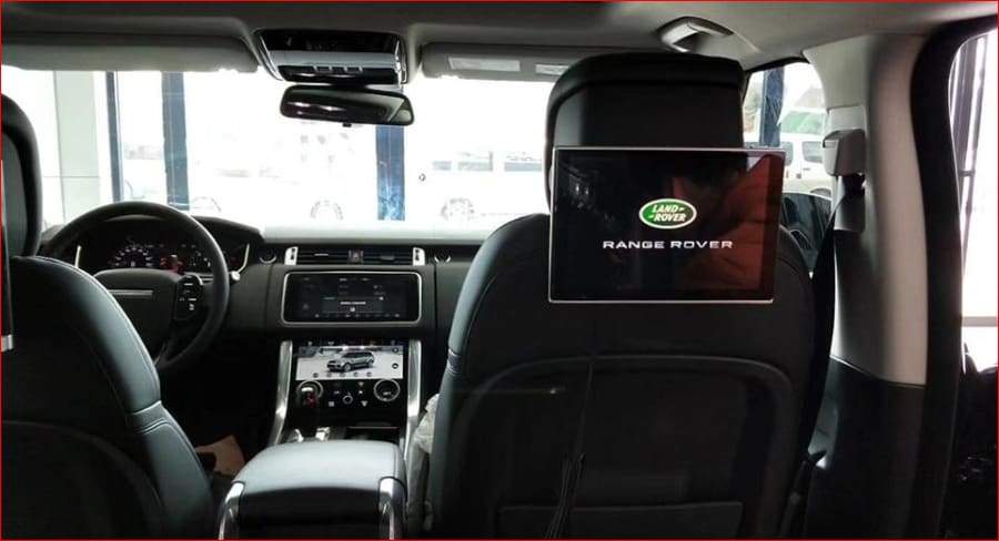 Land Rover Range Rear Entertainment Screens Car