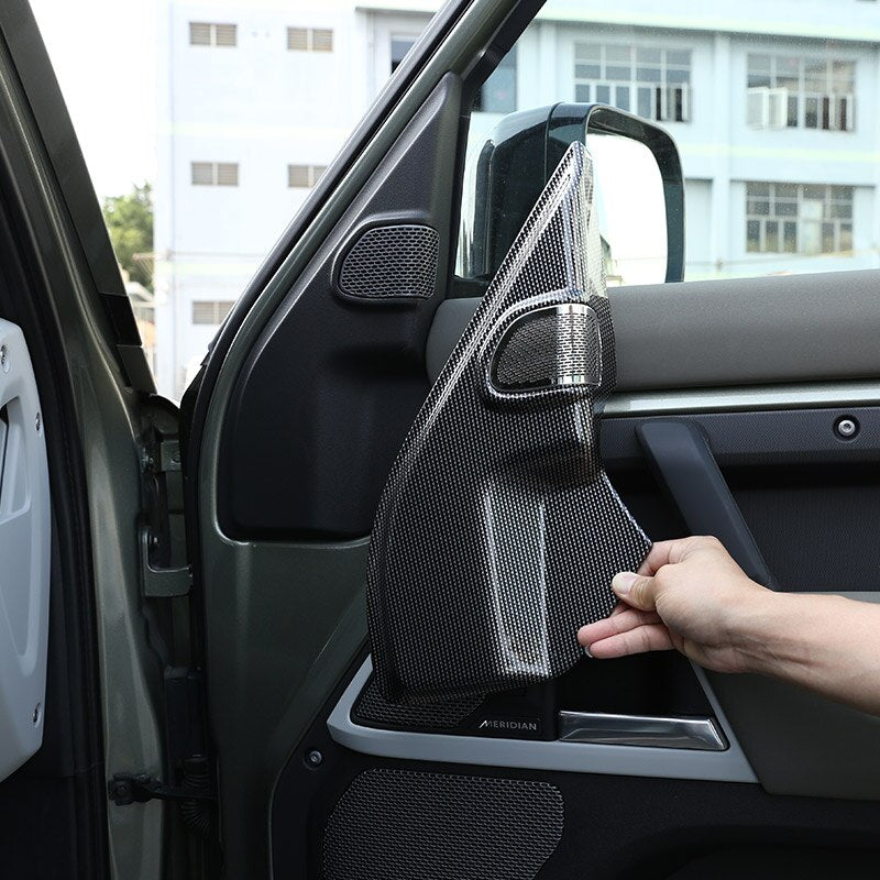 Carbon Fibre Front Speaker cover For Land Rover Defender 110 2020-2021