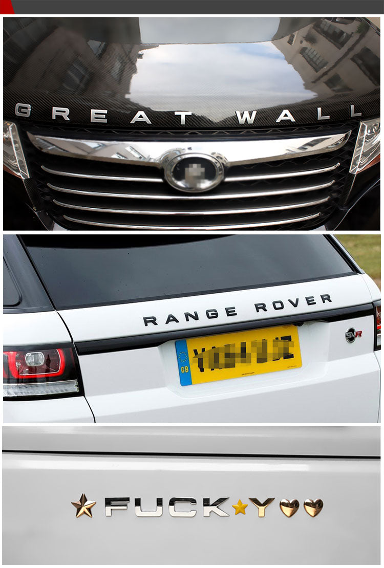 Any letter for Range Rover or Land Rover