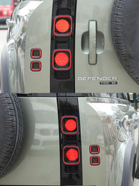 Thumbnail for Taillight black out shades For Land Rover Defender L663 2020-2022