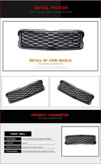 Thumbnail for Range Rover 2018 Style Grill For 2013 2014 2015 2016 2017 Car