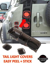 Thumbnail for Taillight black out shades For Land Rover Defender L663 2020-2022