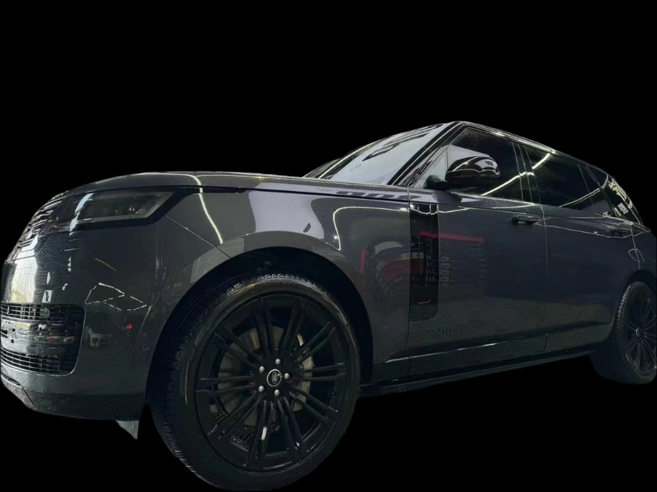 Gloss Black Exterior Pack – Replacement Pattern Kit for Range Rover Vo ...