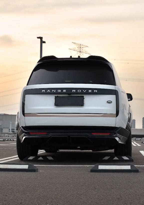 Range Rover L460 Rear Rattle Range Rover Vogue L460 2022+ Carbon Fibre Rear Diffuser | Vogue Perfor ...
