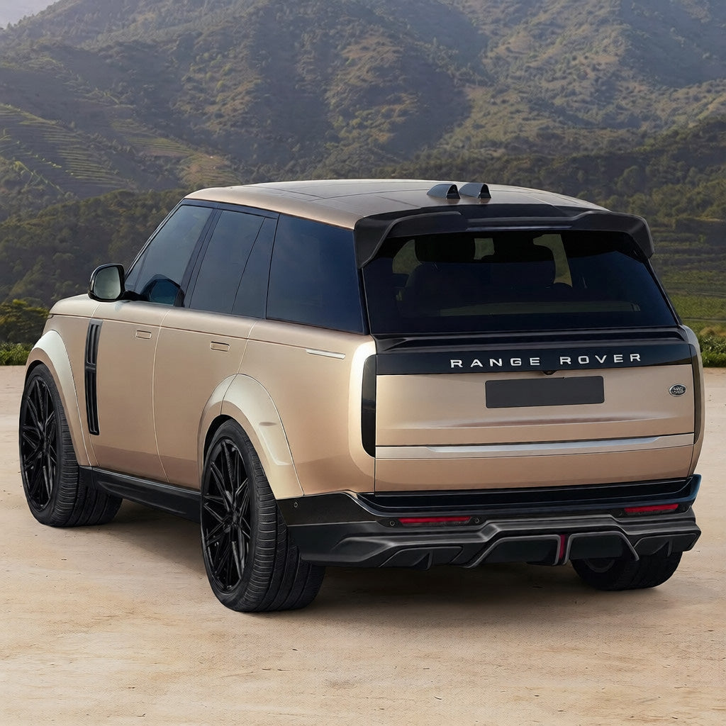 Range Rover L460 Rear Rattle Range Rover Vogue L460 2022+ Carbon Fibre Rear Diffuser | Vogue Perfor ...