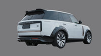Thumbnail for Land Rover SUV parked on a road with a cityscape background