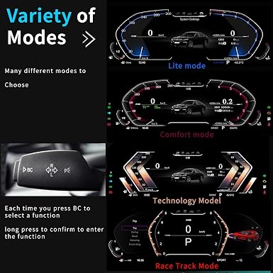 BMW F30 Digital Speedo Cluster