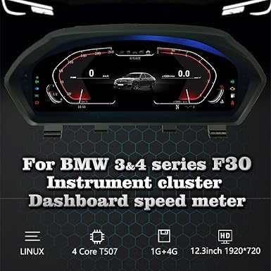 BMW F30 Digital Speedo Cluster