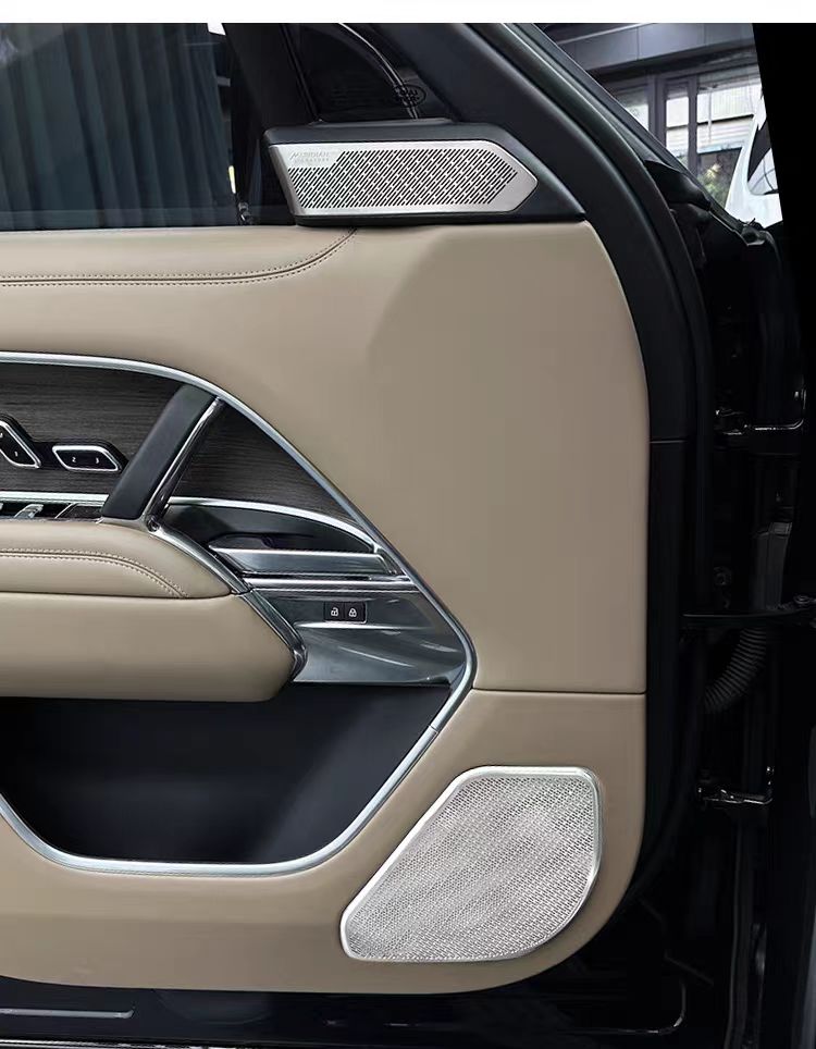 Direct Replacement Stainless Steel Speaker Covers for Range Rover Vogue 2023+ L460