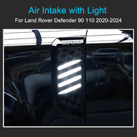 Thumbnail for Air Intake with LED Lights for Land Rover Defender 90 110 2020-2024