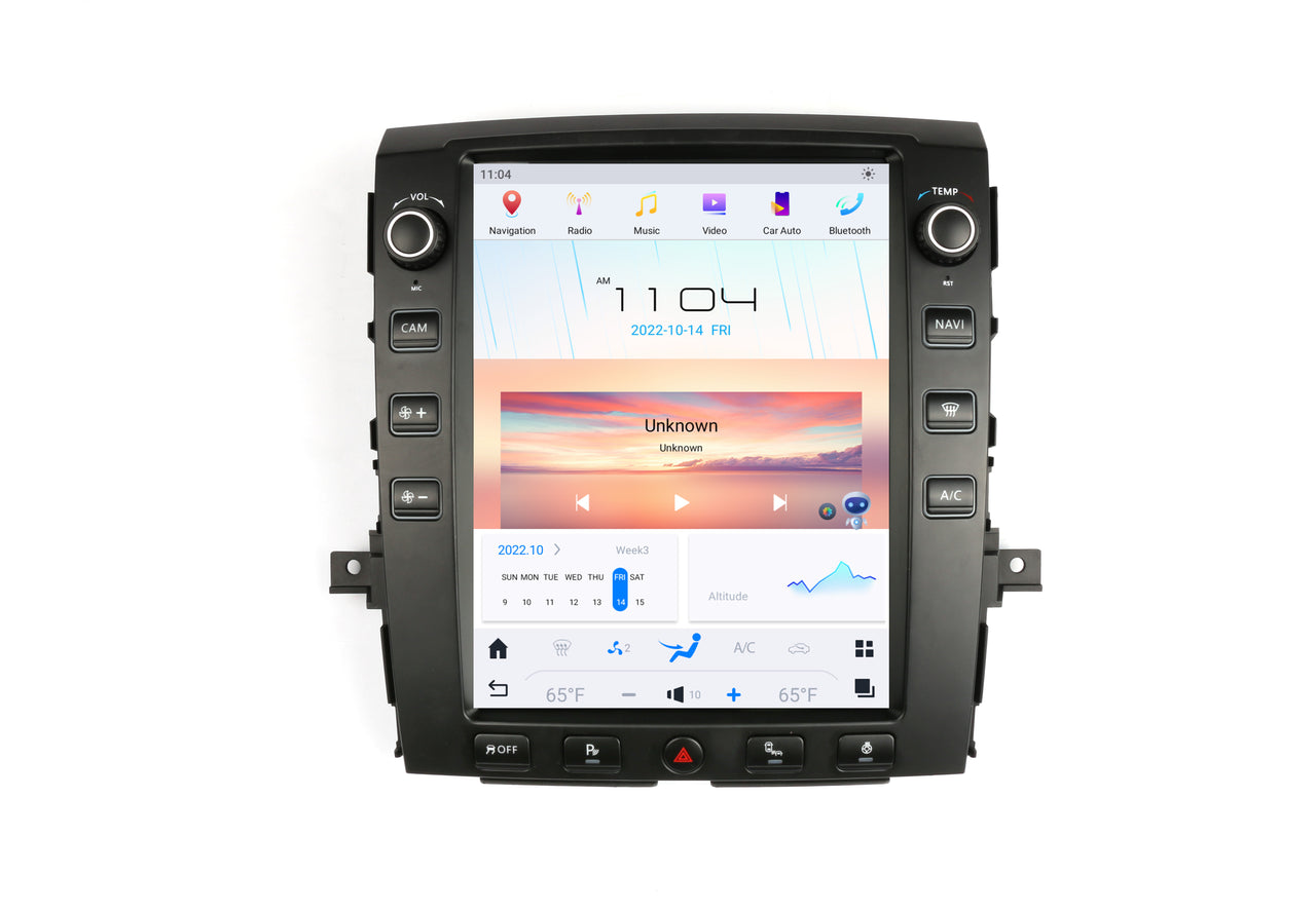 Nissan Titan (2016-2019) Android upgrade  with Android 11.0 12.1-Inch