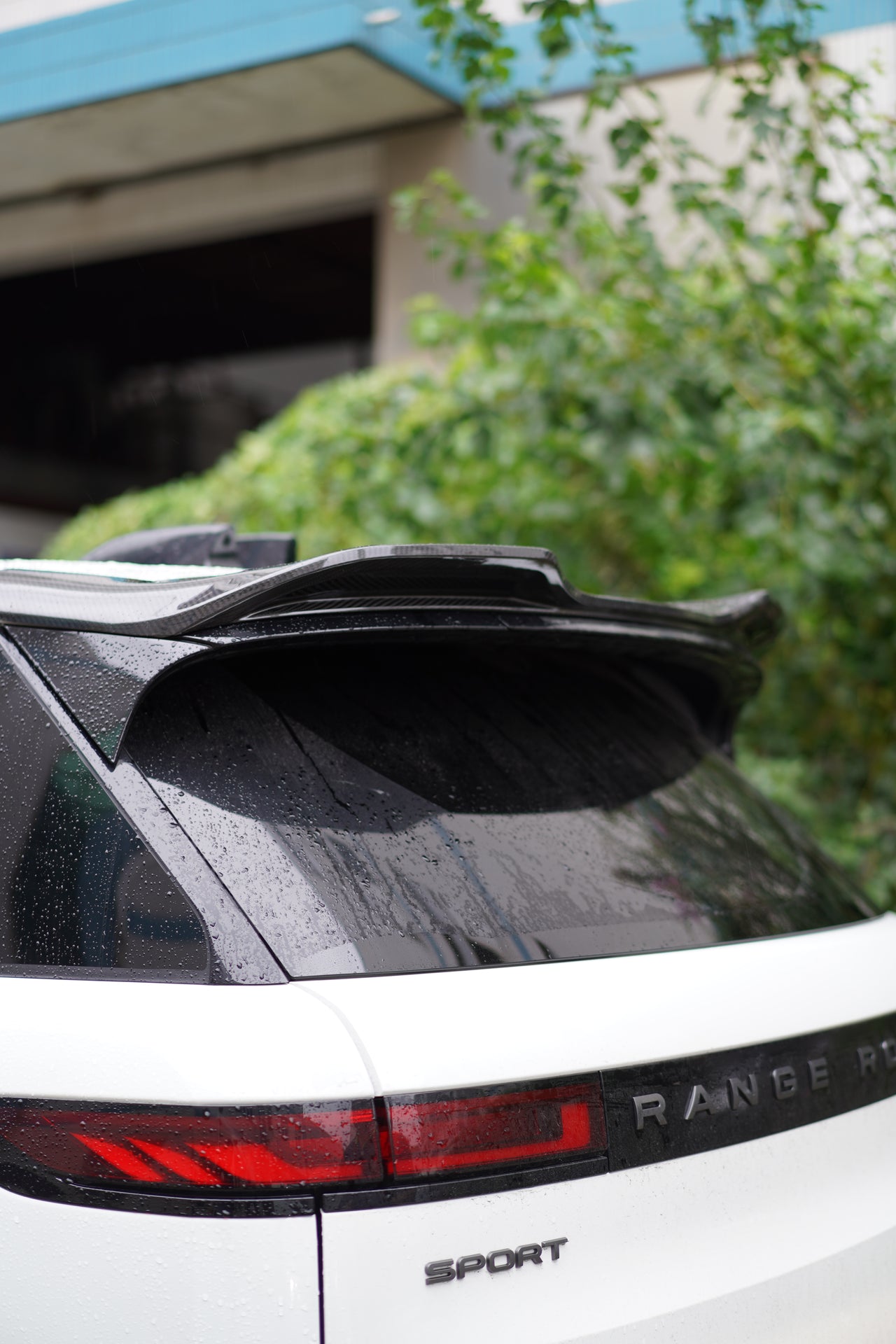 Range Rover Without Rear Spoiler Real Carbon Fibre Rear Spoiler for Range Rover Sport 2023 L461 ...
