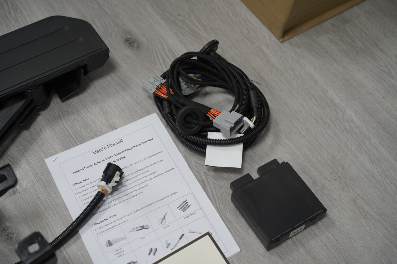 Deployable Electric Side Steps – Land Rover Defender L663 110 (2020+)