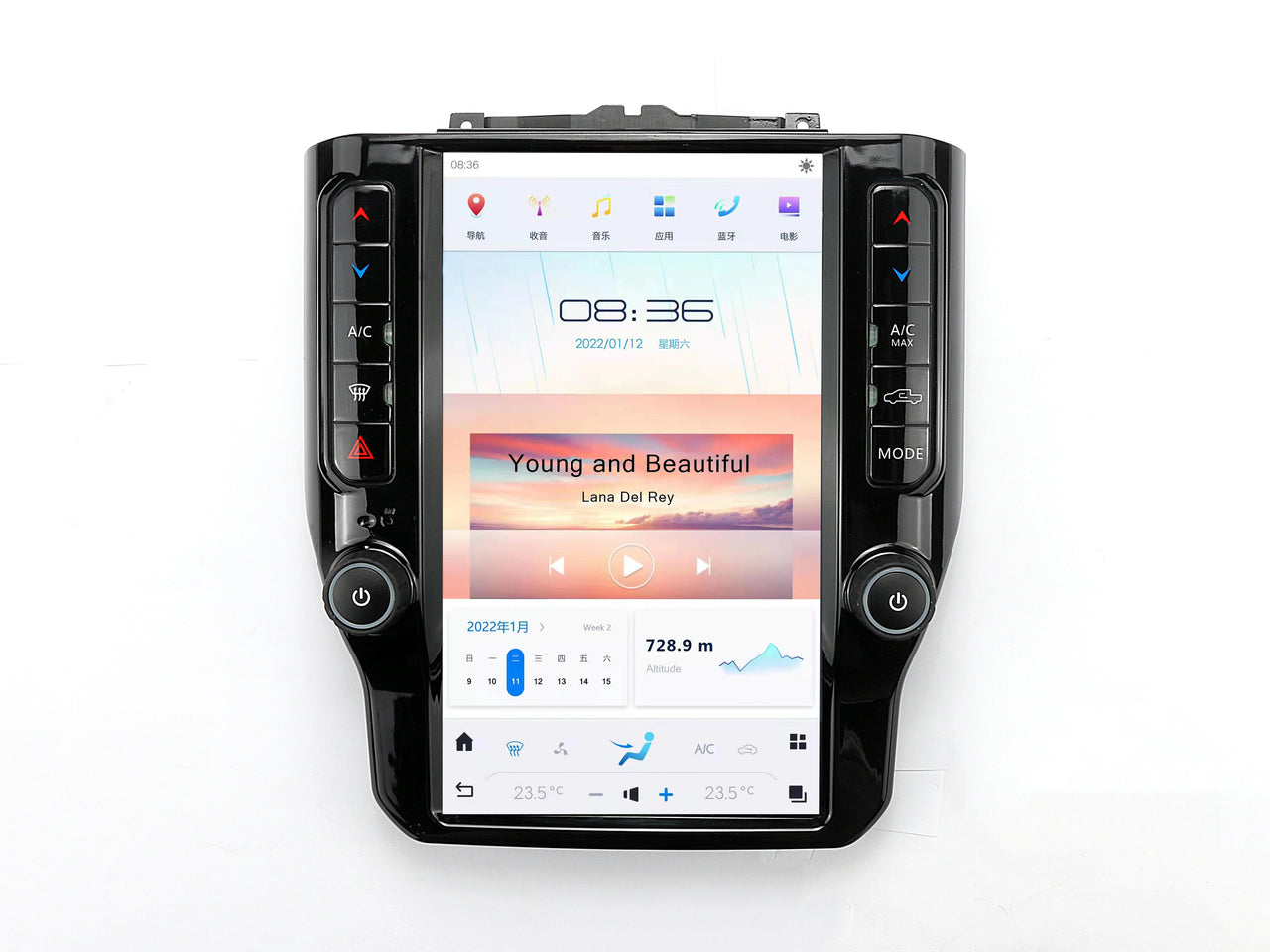 Dodge RAM 1500/2500 (2020-2021) with the Qualcomm Android 11 Screen Radio upgrade