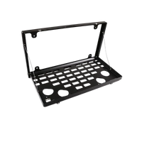 Thumbnail for Aluminum Alloy Black Tailgate Table Back Door Foldable Shelf For Land Rover Defender 2004-22
