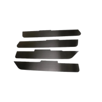 Thumbnail for Stainless Steel Black Car Interior Door Decorative Panel Sticker For Land Rover Defender 110 2020-2025