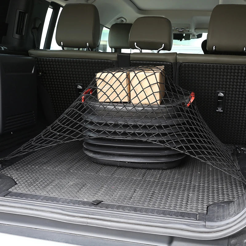 Car Trunk Fixed Net Bag, Tail Box Elastic Net Cover, Suitable For Land Rover Defender 90 110 130