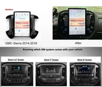 Thumbnail for Chevrolet Silverado and GMC Sierra (2014-2018, Black Edition) 14.4-Inch Android Car DVD Player Uprgrade