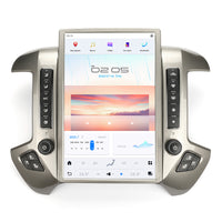 Thumbnail for Chevrolet Silverado and GMC Sierra (2014-2018, Silver Edition) with the 14.4-Inch Android Car DVD Player upgrade