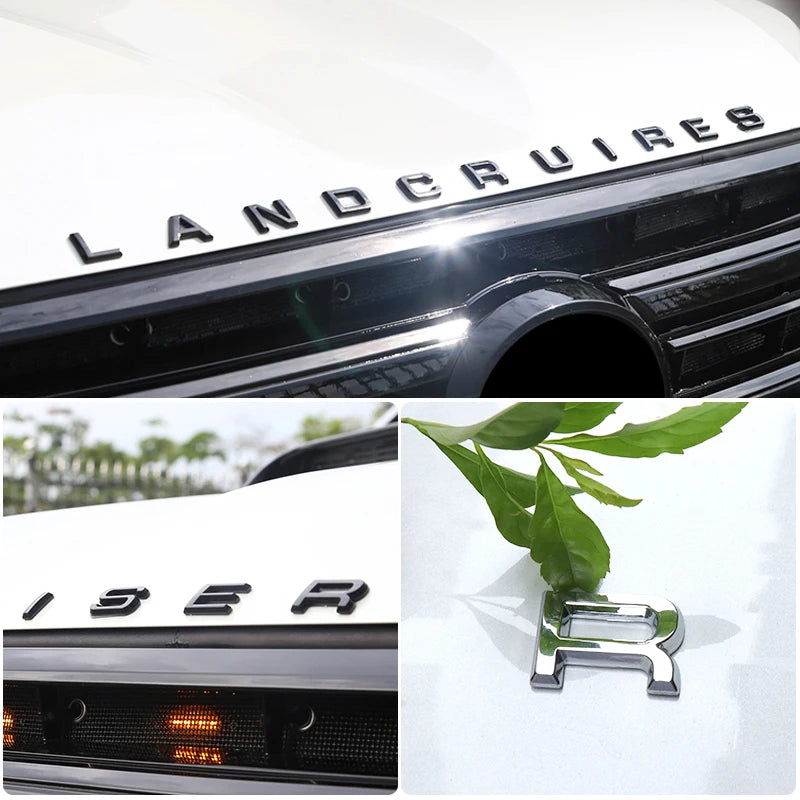 LAND CRUISER LETTERING For Toyota Land Cruiser 300 LC300