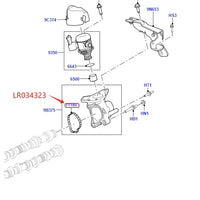 Thumbnail for FUEL PUMP HOUSING SEAL FOR 2.0T PETROL LAND ROVER LR2 EVOQUE RANGE ROVER 13- DISCOVERY SPORT JAGUAR XF XJ XE JDE28259 LR034323