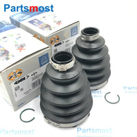 Thumbnail for Front Outer Inner CV Joint Boot Kit for Range Rover Evoque Discovery Sport RH Left Axle Boot GKN 36022 36178 LR025065 LR025066