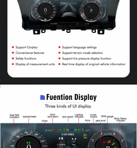 Thumbnail for Digital Instrument cluster/ Speedo Upgrade for Range Rover Sport L320 (2010-2013)
