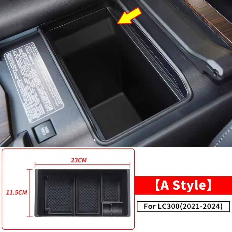 Armrest box refrigerator storage box For Toyota Land Cruiser 300  2022