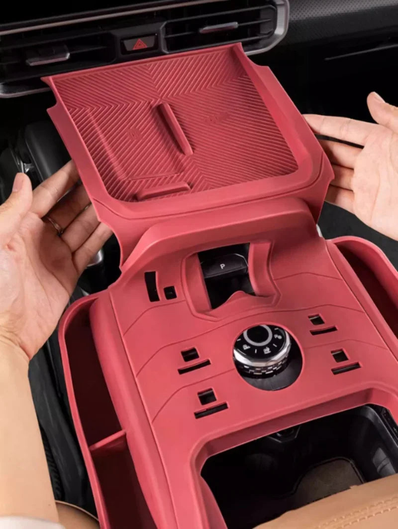 Auto Integrated All-inclusive Silicone Storage Box Fit for Jetour Traveller T2 2023