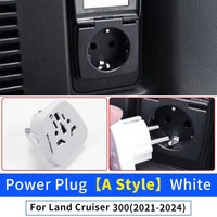 Thumbnail for Trunk Power Plug 12V to 220 Volt Converter For Toyota Land Cruiser 300 LC300 2021-2024