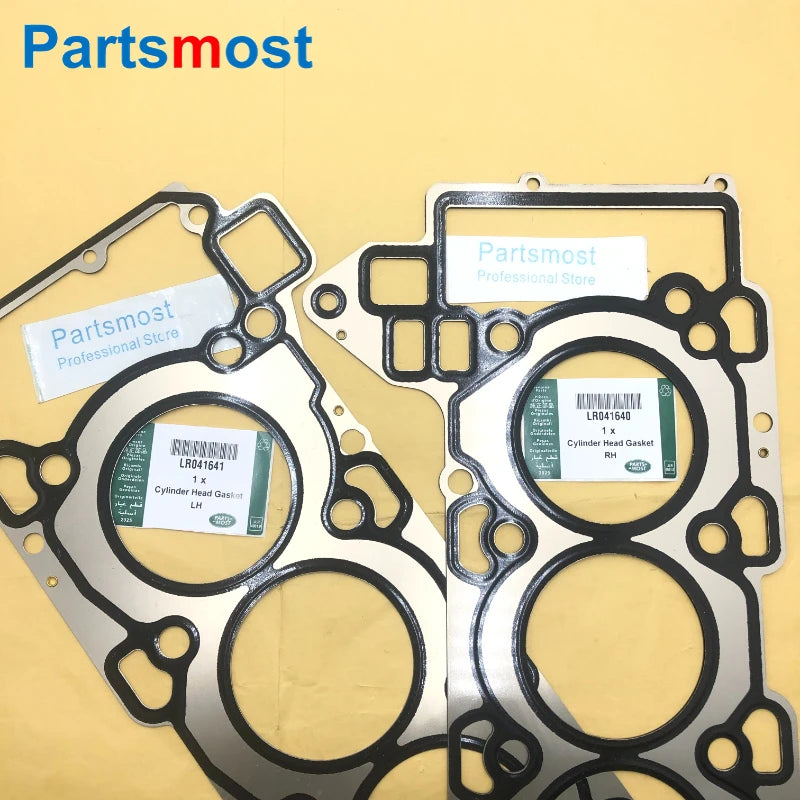 3.0L PETROL CYLINDER HEAD GASKET FOR LAND ROVER RANGE ROVER 13 RR SPORT 14 NEW DISCOVERY 4 VELAR JAGUAR RH LR041640 LH LR041641