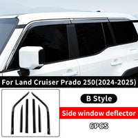 Thumbnail for Side window deflector,rain guard visor For Toyota Land Cruiser 250 Prado Lc250 2024