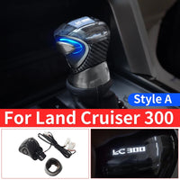 Thumbnail for LED Crystal Handle Gear head For Toyota Land Cruiser 300 LC300 2021-2023 2022