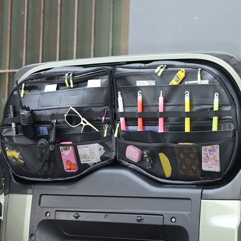 Tailgate Window Storage Bag For Land Rover Defender 90 110 130 2020+