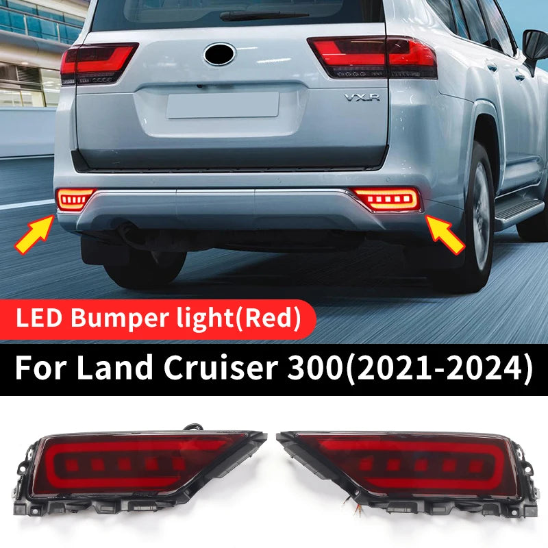 Bumper Light LED Dynamic Light For 2021+ Toyota Land Cruiser 300 Lc300