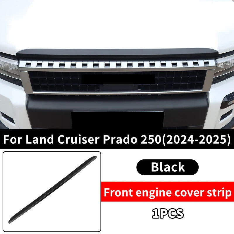 Grille Decoration strip For Toyota Land Cruiser 250 2024 2025 Prado LC250