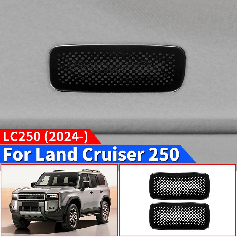 Interior upgraded loudspeaker cover for 2024 Toyota Land Cruiser 250