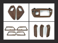 Thumbnail for Peach / Walnut Wood Interior Kit for Land Rover Defender 90 110 2020-2024