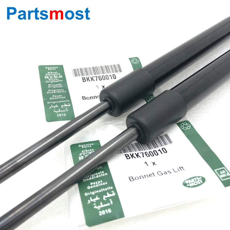 2pcs of Gas Lifts for Land Rover Range Rover L322 2002- 2012 Front Bonnet Gas Spring BKK760010 Rear Tailgate Gas Strut BHE760020