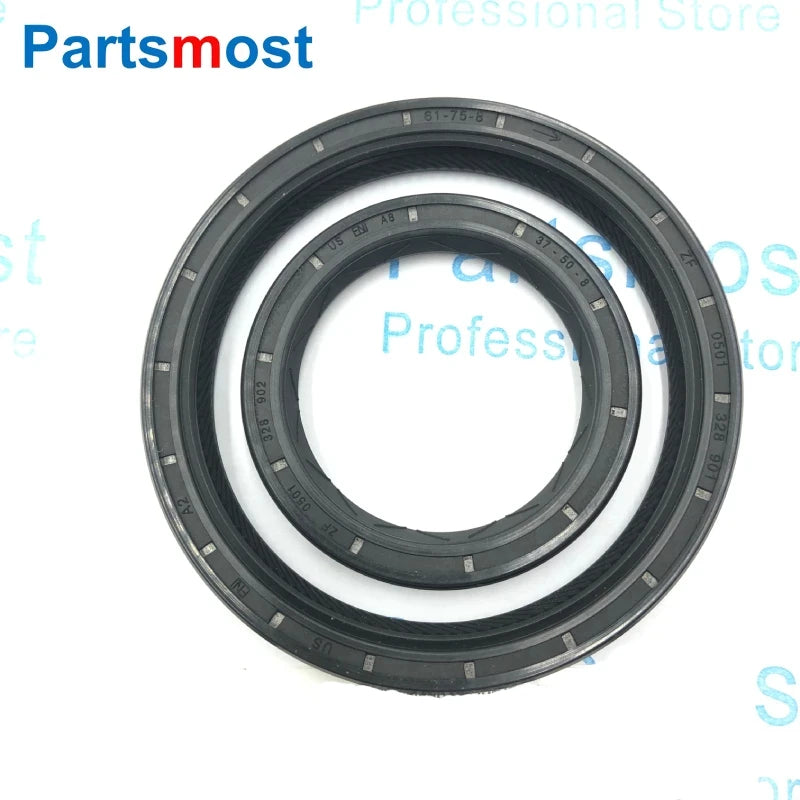 9 SPEED AUTO TRANSMISSION DIFFERENTIAL BEARING OIL SEALS FOR LAND ROVER RANGE ROVER EVOQUE 12- DISCOVERY SPORT LR049881 LR123856